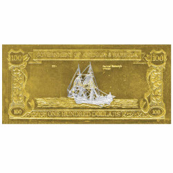 100 Dollars Antigua et Barbuda 1988 - Capitaine Samuel Bellamy