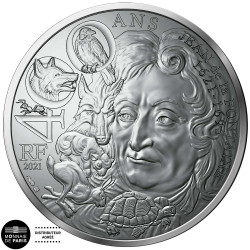 10 Euro Argent France 2021 - La Fontaine