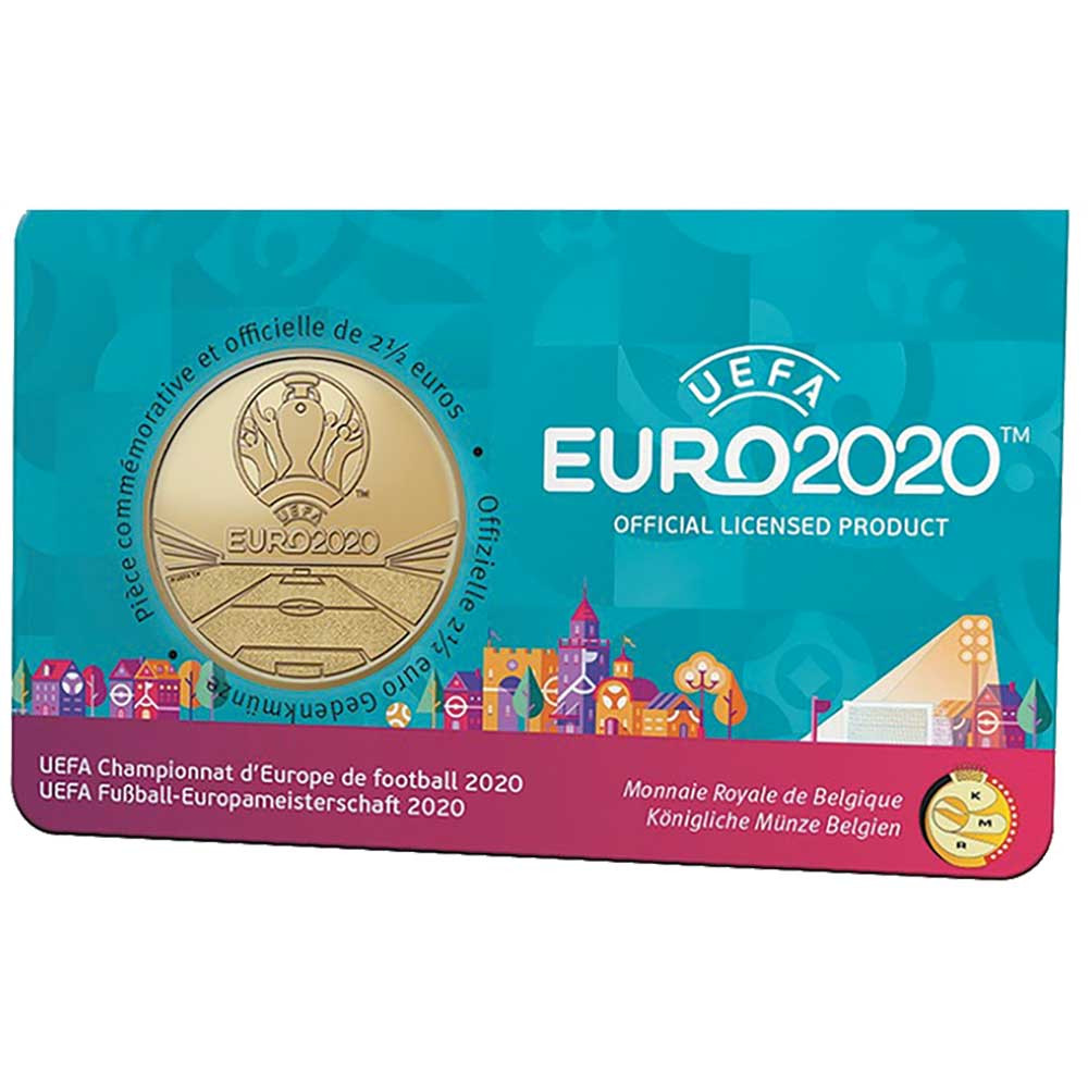 2,5 Euro Belgique BU 2021 - UEFA Euro 2020