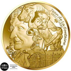 5 Euro Or France BE 2021 - La Fontaine