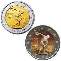 Lot 2 x 2 Euro Grèce 2004