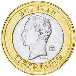 1 Bolivar Venezuela 2007-2009