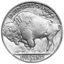 5 Cents Buffalo USA 1913-1938