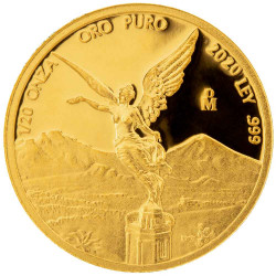 1/20e d’Once d’Or Mexique BU 2020