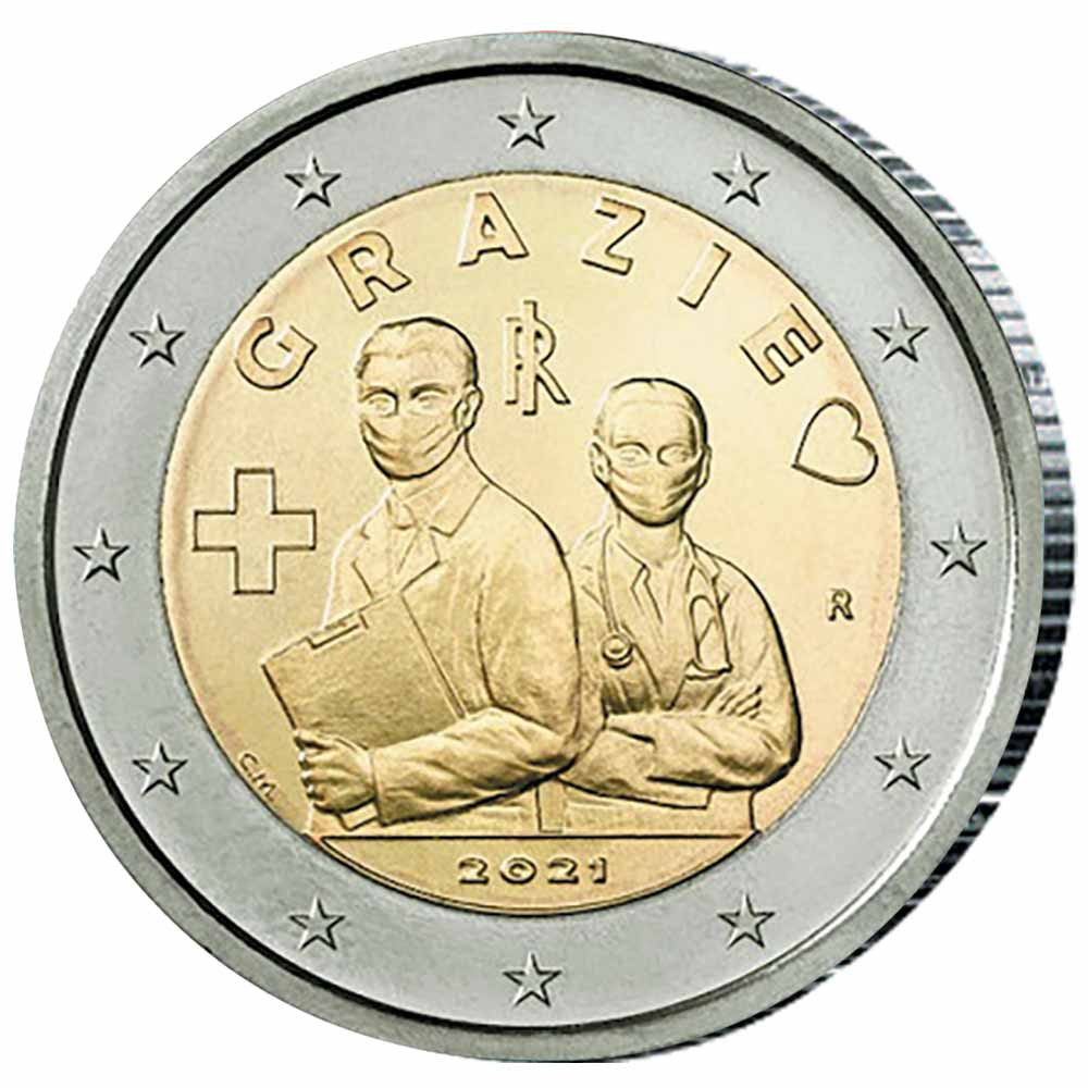 2 Euro Italie 2021 - Professionnels de la Santé