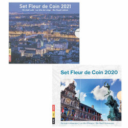 Lot 2 séries Belgique BU 2021-2020