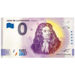 Billet Souvenir 0 Euro - Jean de la Fontaine Le Fabuliste