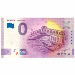 Billet Souvenir 0 Euro - Venise - Pont Rialto