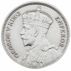 6 Pence Argent Fidji -...