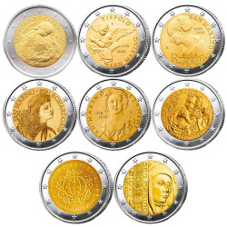 Lot 24 x 2 Euro Saint-Marin...