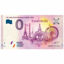 Billet Souvenir 0 Euro - Exposition Paris