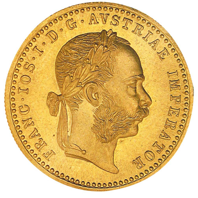 1915 Autriche 4 Ducats Or