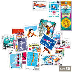 50 timbres Natation