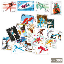 300 timbres Jeux Olympiques...