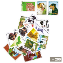 200 timbres Animaux...