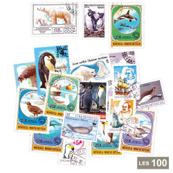 100 timbres Animaux polaires