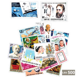 500 timbres célébrités