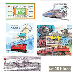 25 blocs Trains