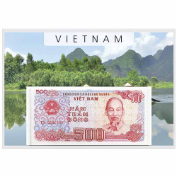 Lot 7 billets Vietnam...