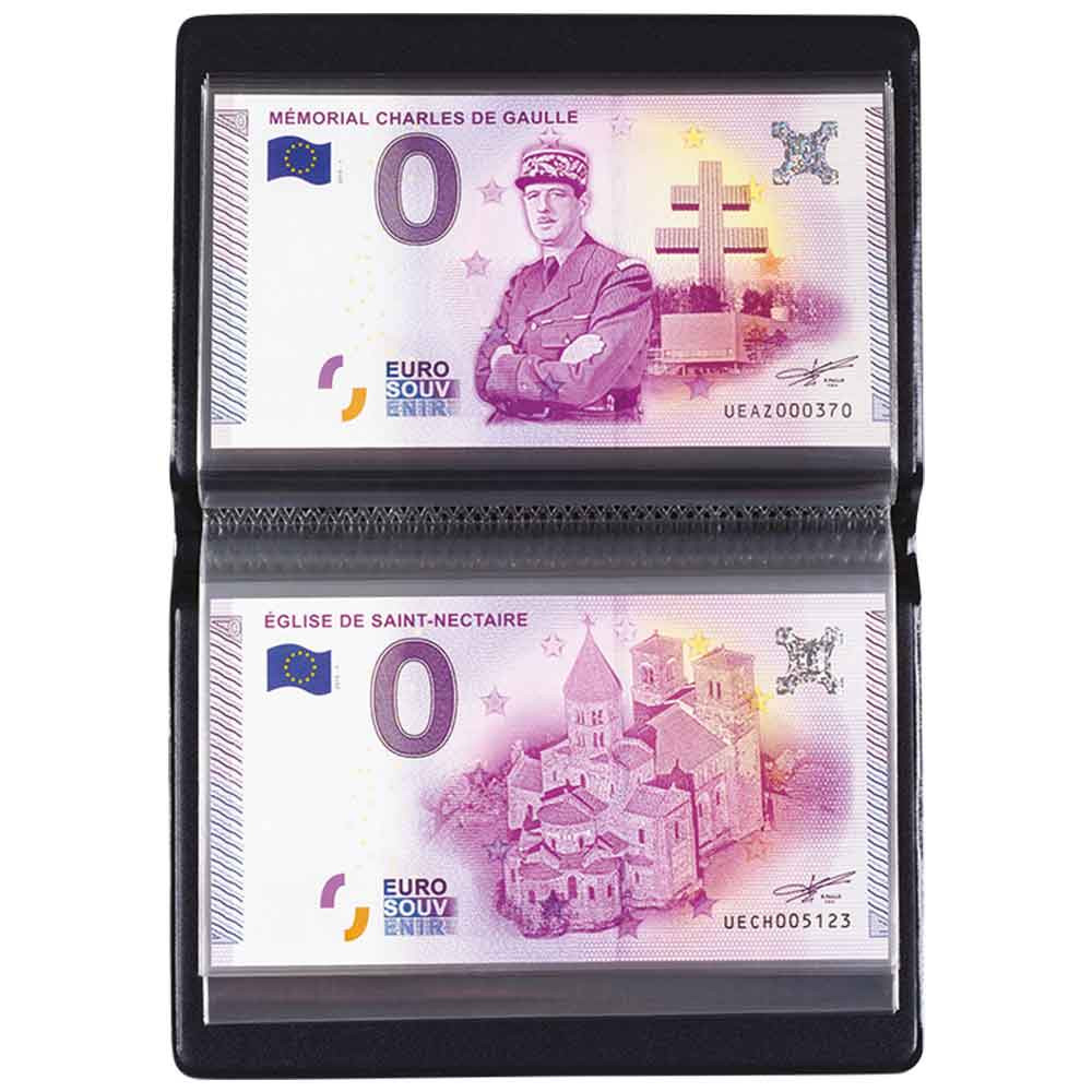 Album de poche route pour 40 billets « Euro Souvenir »