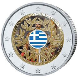 2 Euro Grèce 2021 - 200 ans...