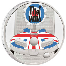 2 Dollars Argent Royaume-Uni BE 2021 - “The Who”