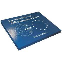 L'écrin pour 35 pièces de 2 Euro commémoratives à 6,45 Euros au lieu de 12,90 Euros
