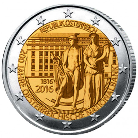 2 Euro Autriche 2016 - Banque nationale