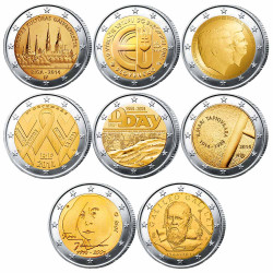 Lot 23 x 2 Euro...