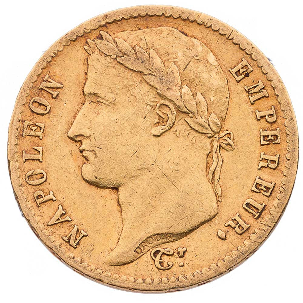 40 F Or Napoléon Empereur 1808A TL