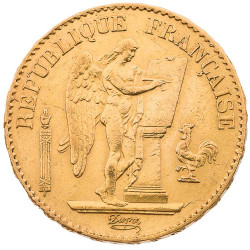 20 Francs Or Génie 1848A