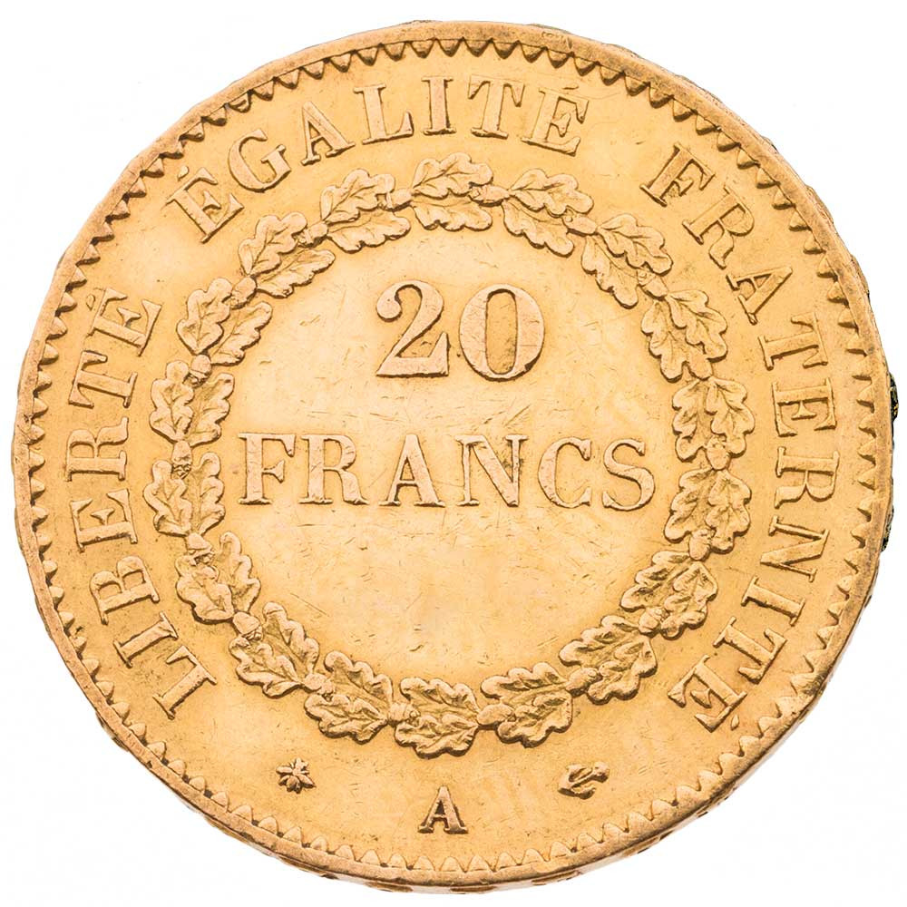 20 Francs Or Génie 1887 A IIIe République