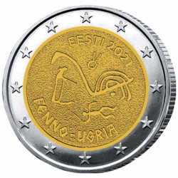 2 Euro Estonie BU 2021 - Les peuples Finno-Ougriens