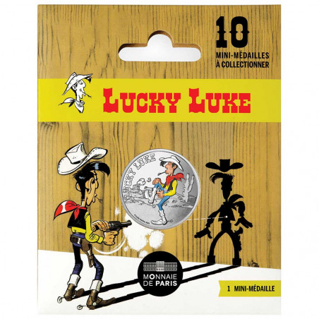 La médaille colorisée Lucky Luke offerte* (2)