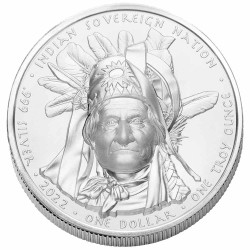 1 Dollar Argent Oglala Lakota Sioux Nation 2022 - Geronimo