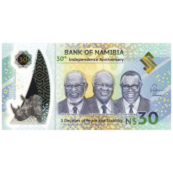 30 Dollars Namibie 2020