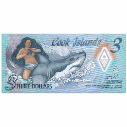 3 Dollars Îles Cook 2021