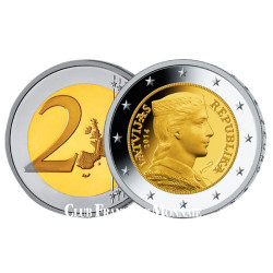 2 Euro Lettonie 2014 - Milda
