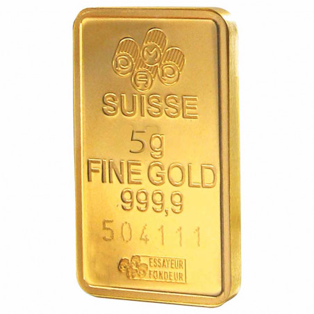 Lingot Or 5 grammes