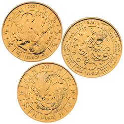 Lot 3 x 5 Euro Saint-Marin...