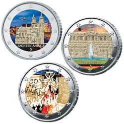 Lot 3 x 2 Euro Allemagne...