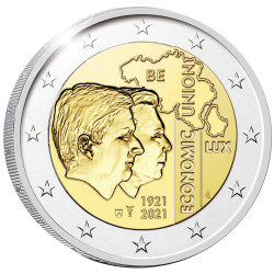 2 Euro Belgique BE 2021 -...