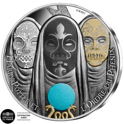 10 Euro Argent France 2021 colorisée - Harry Potter - L’ordre du Phénix