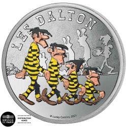 Mini médaille Lucky Luke...