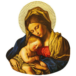 2 Cedis Ghana 2021 colorisée - La vierge à l’enfant