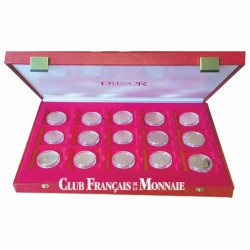 Coffret 15 monnaies Argent...