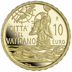 10 Euro Or Vatican BE 2021...