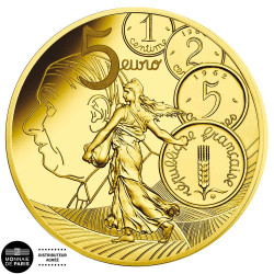 5 Euro Or France BE 2020 - De Gaulle