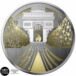 10 Euro Argent France BE 2020 - Champs-Élysées (3)