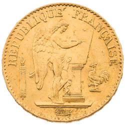 20 Francs Or Génie 1875 A -...